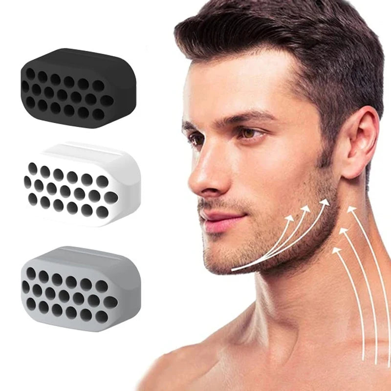 Silicone Jaw Line Exerciser | Jawline Chew Ball Fitness Facial Toner