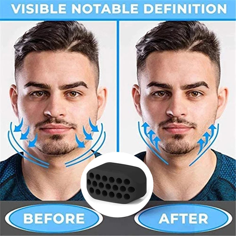 Silicone Jaw Line Exerciser | Jawline Chew Ball Fitness Facial Toner